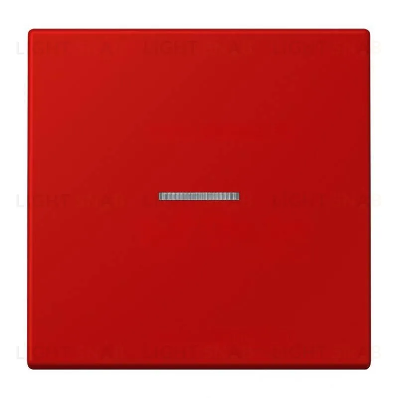 Выключатель 1 клавишный с подсветкой LS 990 Les Couleurs Le Corbusier rouge vermillon 31 501u+90+LC990KO532090 501u + 90 + LC990KO532090