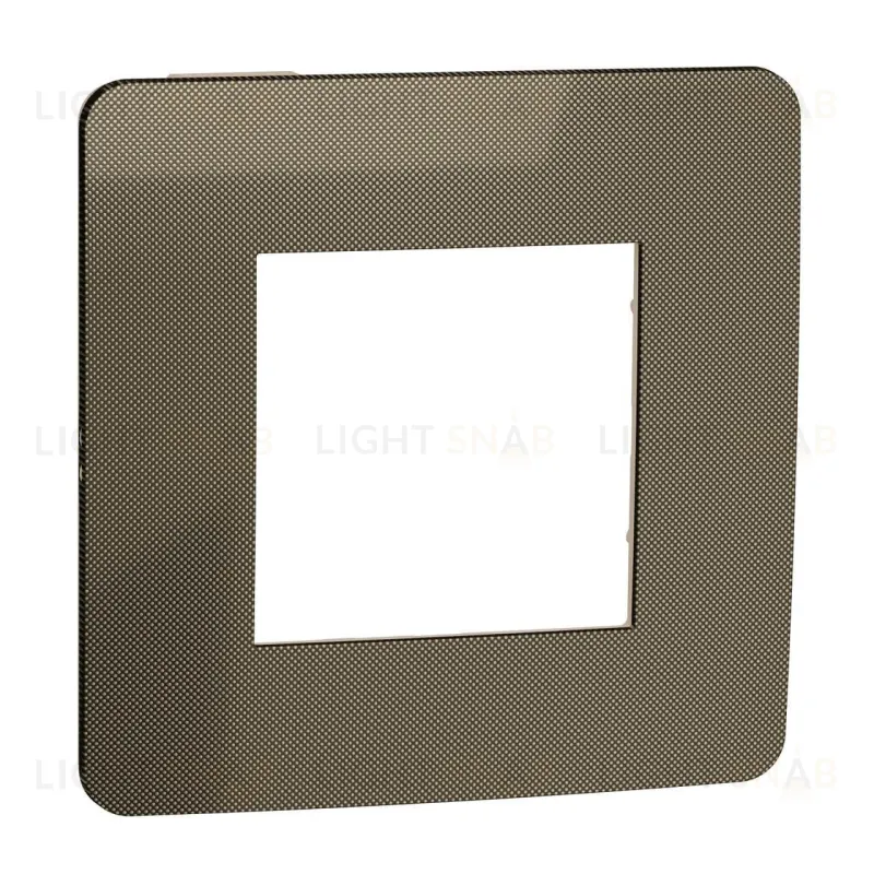 Рамка одинарная Schneider Electric Unica Studio Metal, бронза-бежевый NU280251 NU280251