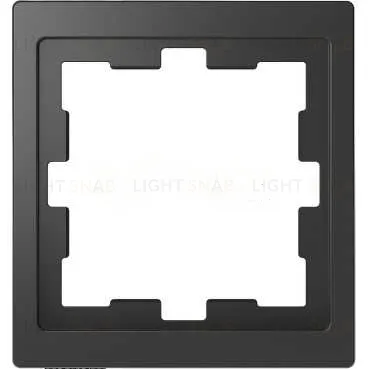 Рамка одинарная Merten D-life антрацит MTN4010-6534 MTN4010-6534