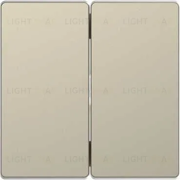 Выключатель двухклавишный Merten D-life 10А/250В, сахара MTN3115-0000+MTN3400-6033 MTN3115-0000 + MTN3400-6033