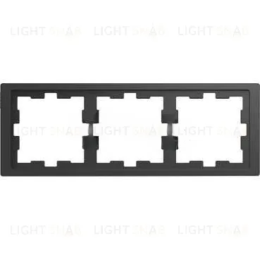Рамка тройная Merten D-life антрацит MTN4030-6534 MTN4030-6534