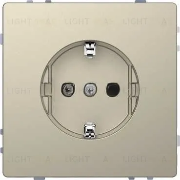 Розетка с заземлением с защитой от детей Merten D-life 16А/250В, безвинтовые зажимы, сахара MTN2300-6033 MTN2300-6033