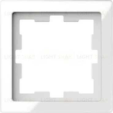 Рамка одинарная Merten D-life белый кристалл, стекло MTN4010-6520 MTN4010-6520
