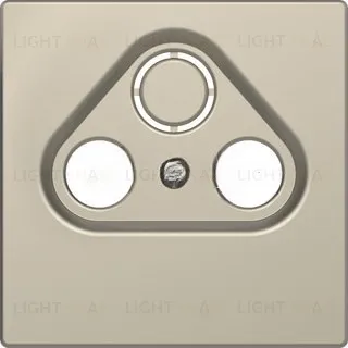 Телевизионная TV-FM розетка проходная Merten D-life, сахара MTN466098+MTN4123-6033 MTN466098 + MTN4123-6033