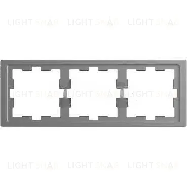 Рамка тройная Merten D-life нержавеющая сталь MTN4030-6536 MTN4030-6536