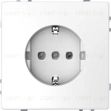 Розетка с заземлением Merten D-life 16А/250В, безвинтовые зажимы, белый MTN2301-6035 MTN2301-6035
