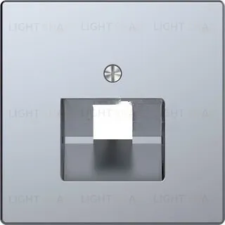 Розетка компьютерная одинарная Merten D-life RJ45 6-й кат., нержавеющая сталь EPUAE8UPOK6+MTN4521-6036 EPUAE8UPOK6 + MTN4521-6036