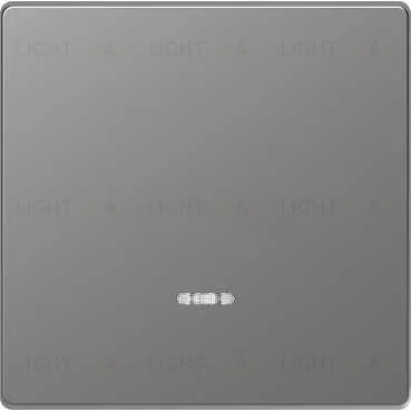 Выключатель одноклавишный с подсветкой Merten D-life 10А/250В, нержавеющая сталь MTN3131-0000+MTN3320-6036 MTN3131-0000 + MTN3320-6036