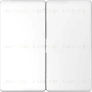 Выключатель двухклавишный проходной Merten D-life (вкл/выкл с 2-х мест) 10А/250В, белый MTN3126-0000+MTN3400-6035 MTN3126-0000 + MTN3400-6035