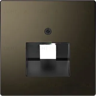 Розетка телефонная одинарная Merten D-life RJ11, мокко металл EPUAE8UPO+MTN4521-6052 EPUAE8UPO + MTN4521-6052