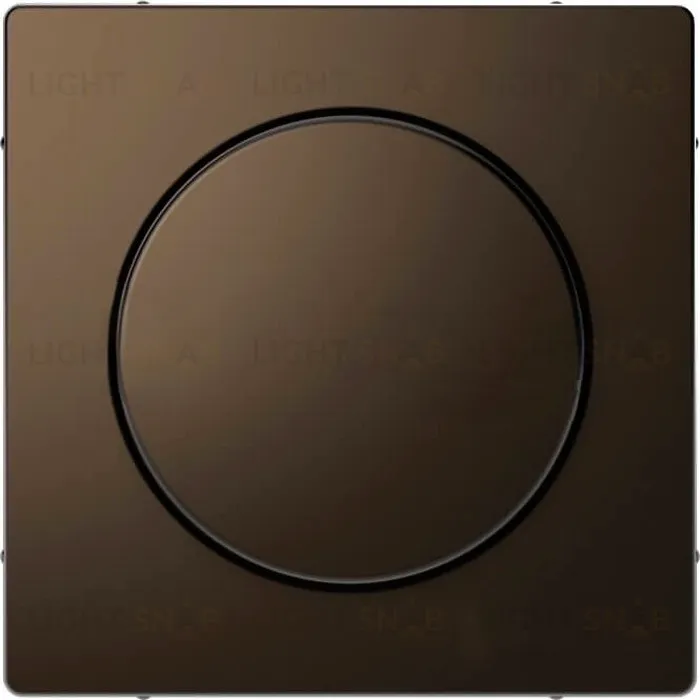 Светорегулятор поворотно-нажимной универсальный Merten D-life LED 4-200Вт, 4-400 Вт. для ламп накал. и галог., мокко MTN5134-0000+MTN5250-6052 MTN5134-0000 + MTN5250-6052