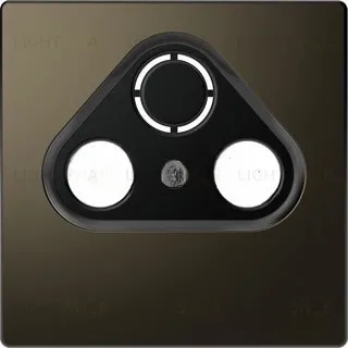 Телевизионная TV-FM розетка оконечная Merten D-life, мокко металл MTN466099+MTN4123-6052 MTN466099 + MTN4123-6052