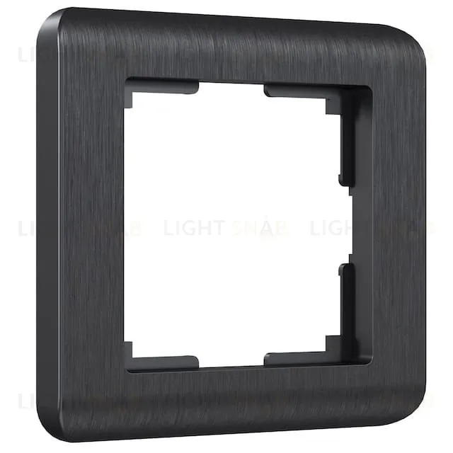 Рамка одинарная Werkel Stream, графит a051276 a051276