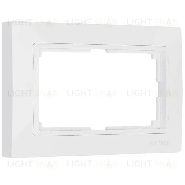 Рамка для двойной розетки Werkel Snabb, белый a051304 a051304