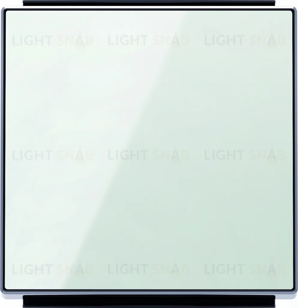 Выключатель одноклавишный ABB Sky, 10 А, белое стекло 2CLA810100A1001+2CLA850100A2101 2CLA810100A1001 + 2CLA850100A2101