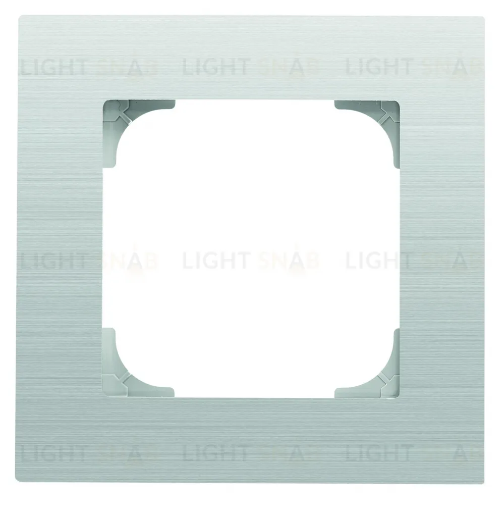 Рамка одинарная ABB Sky, нержавеющая сталь 2CLA857100A1401 2CLA857100A1401
