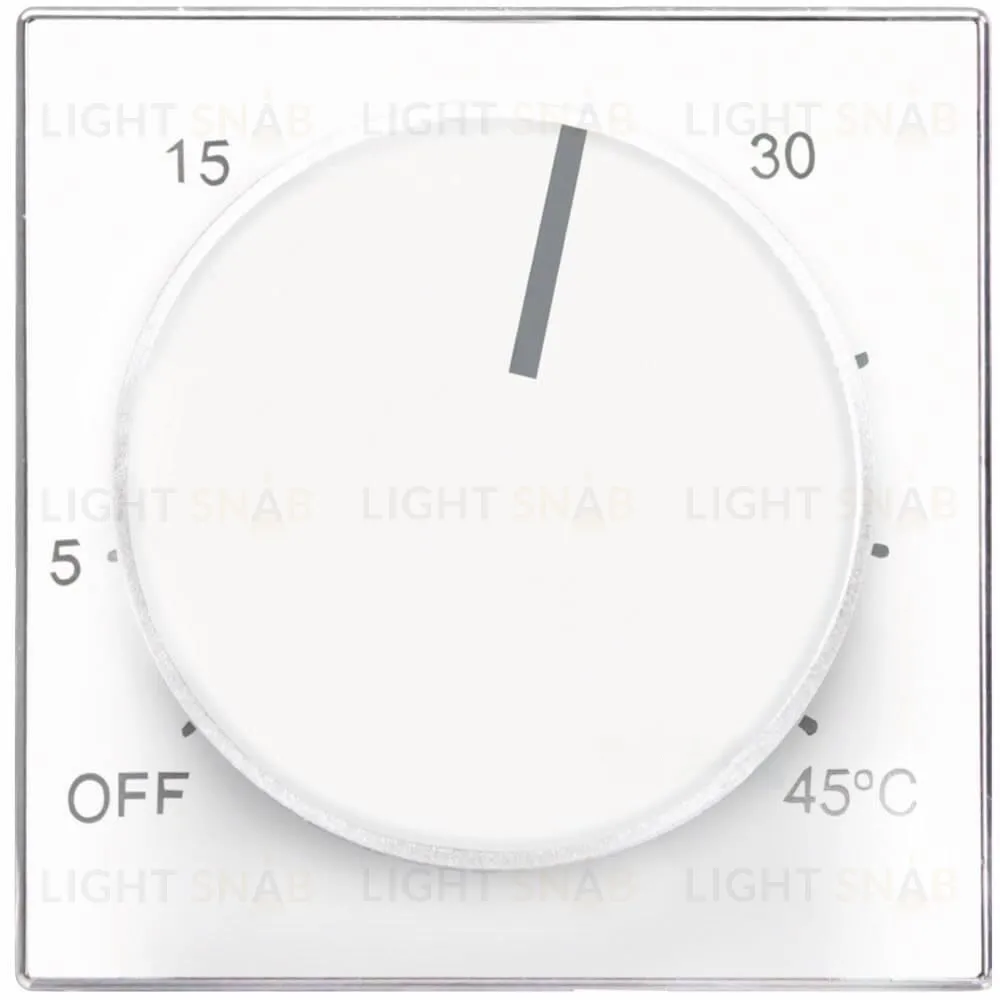 Терморегулятор теплого пола ABB Sky с датчиком, 10А/250В, белый 2CLA814090A1001+2CLA854090A1101 2CLA814090A1001 + 2CLA854090A1101