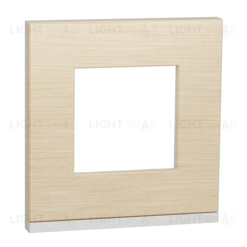 Рамка одинарная Schneider Electric Unica Pure, клен-белый NU600283 NU600283