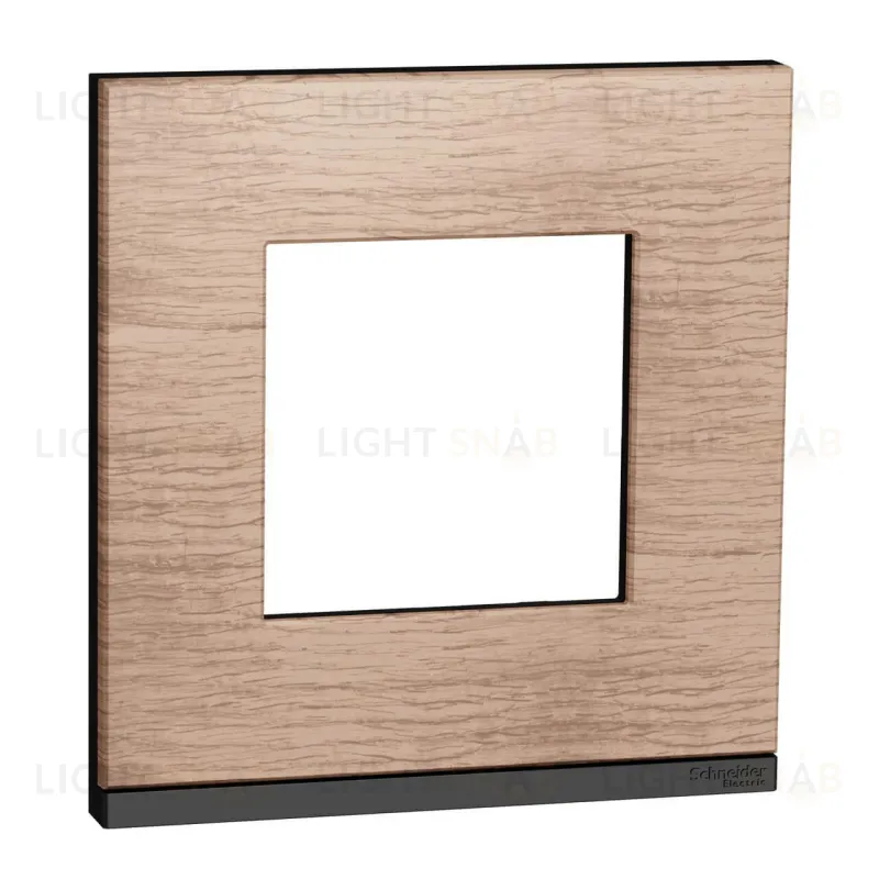 Рамка одинарная Schneider Electric Unica Pure, дуб-антрацит NU600284 NU600284