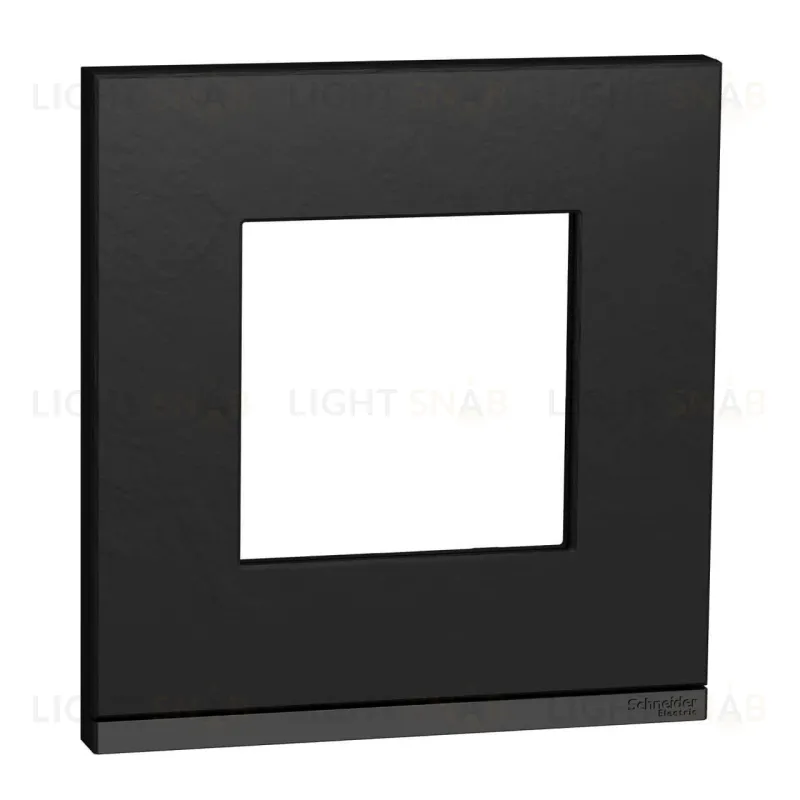 Рамка одинарная Schneider Electric Unica Pure, камень-антрацит NU600287 NU600287