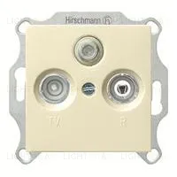 Телевизионная розетка оконечная Gira TV-SAT-FM 093700+086901 093700 + 086901