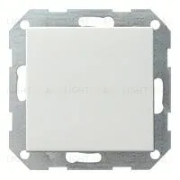 Выключатель одноклавишный универсальный Gira (вкл/выкл с 2-х мест) 10А/250В 010600+029627 010600 + 029627