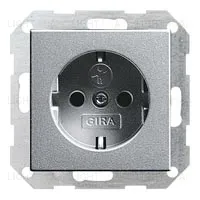 Розетка с заземлением с защитой от детей Gira 16А/250В 445326 445326