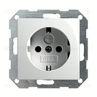 Розетка с заземлением с защитой от детей Gira 16А/250В 445303 445303