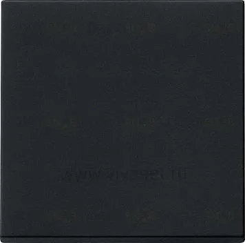 Выключатель одноклавишный универсальный Gira (вкл/выкл с 2-х мест) 10А/250В, черный матовый 010600+0296005 010600 + 0296005