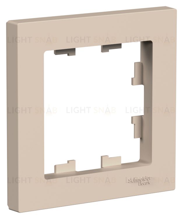 Рамка одинарная Schneider Electric Atlasdesign, песочный ATN001201 ATN001201