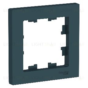 Рамка одинарная Schneider Electric Atlasdesign, изумруд ATN000801 ATN000801
