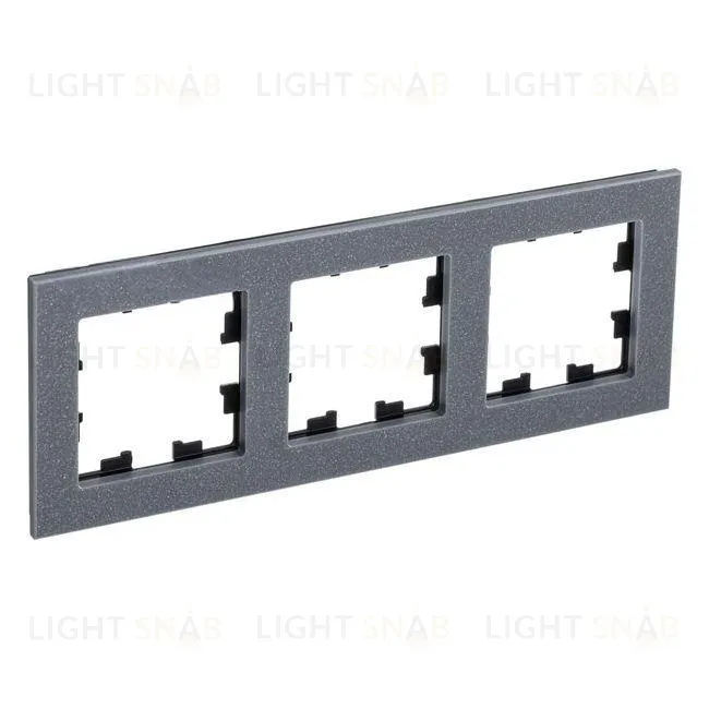 Рамка тройная Schneider Electric Atlasdesign Nature, айс грей мрамор ATN343203 ATN343203