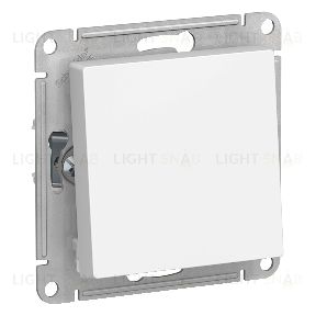 Выключатель одноклавишный проходной Schneider Atlasdesign 10А, белый ATN000161 ATN000161