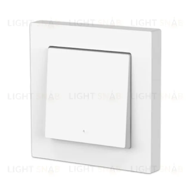 Smart выключатель одноклавишный с подсветкой, Schneider Atlasdesign Zigbee 3.0, L+N, 10А, белый ATN000113Z ATN000113Z