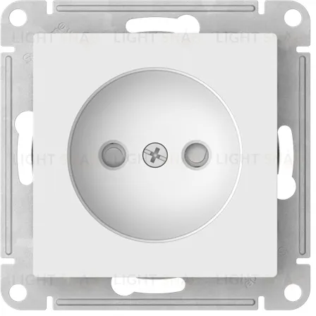 Розетка без заземления со шторками Schneider Electric Atlasdesign 16А, быстрозажим. клем., белый ATN000149S ATN000149S