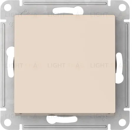 Выключатель одноклавишный перекрестный Schneider Atlasdesign 10А, быстрозажим. клем., бежевый ATN000271S ATN000271S