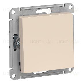Выключатель одноклавишный перекрестный Schneider Atlasdesign 10А, бежевый ATN000271 ATN000271