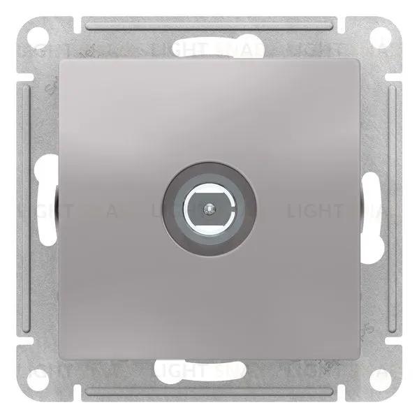 Розетка TV одиночная Schneider Electric Atlasdesign, алюминий ATN000393 ATN000393