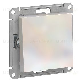 Выключатель одноклавишный перекрестный Schneider Atlasdesign 10А, жемчуг ATN000471 ATN000471