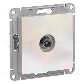 Розетка TV оконечная Schneider Electric Atlasdesign 1DB, жемчуг ATN000491 ATN000491