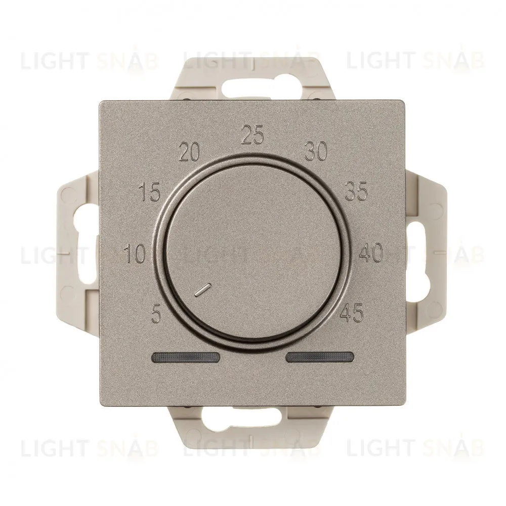 Регулятор теплого пола с датчиком пола Schneider Electric Atlasdesign 10А, шампань ATN000535 ATN000535