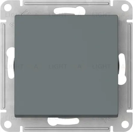 Выключатель одноклавишный кнопочный Schneider Electric Atlasdesign 10А, быстрозажим. клем., грифель ATN000715S ATN000715S