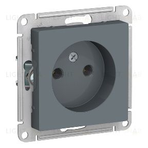 Розетка без заземления Schneider Electric Atlasdesign 16А, грифель ATN000741 ATN000741