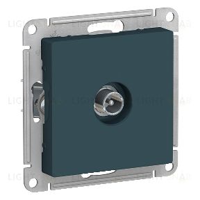 Розетка TV оконечная Schneider Electric Atlasdesign 1DB, изумруд ATN000891 ATN000891