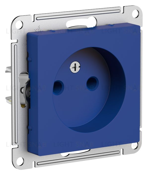 Розетка без заземления Schneider Electric Atlasdesign 16А, аквамарин ATN001141 ATN001141