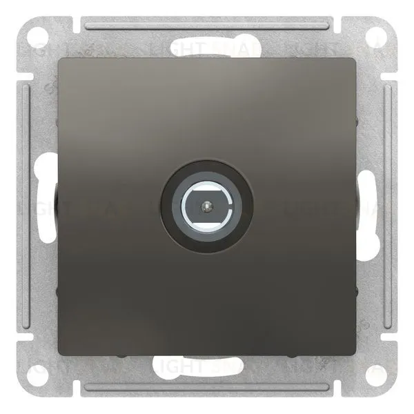 Розетка TV одиночная Schneider Electric Atlasdesign, сталь ATN000993 ATN000993