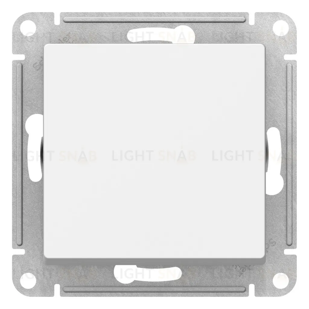 Выключатель одноклавишный проходной Schneider Atlasdesign 10А, лотос ATN001361 ATN001361