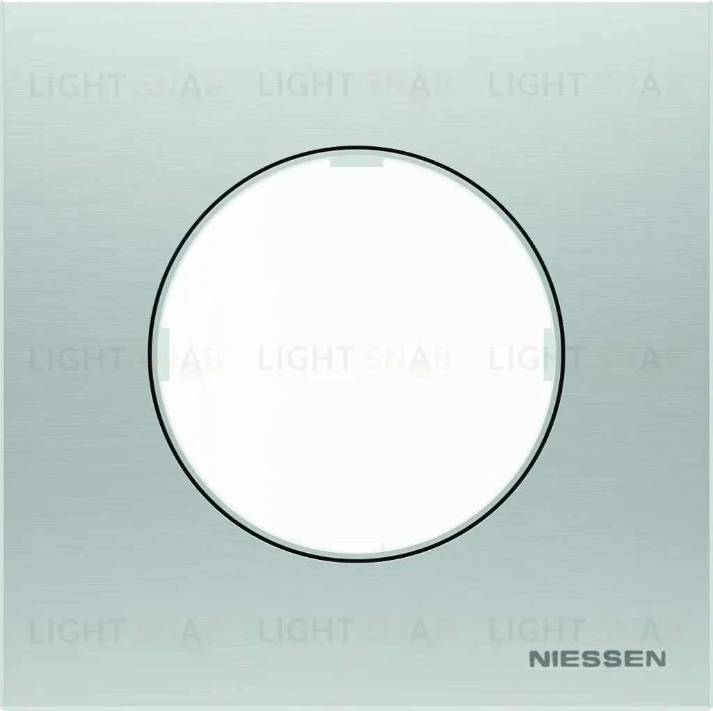 Рамка одинарная ABB Skymoon, нержавеющая сталь 2CLA867100A4001 2CLA867100A4001