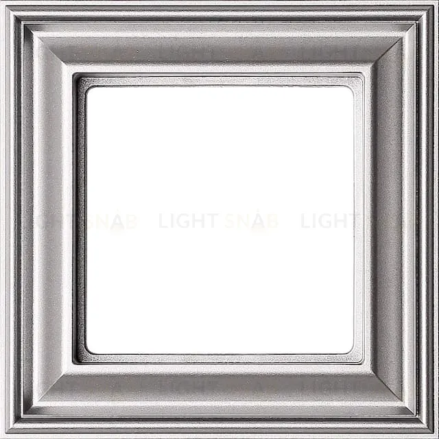 Рамка одинарная Jung Eco Profi Deco, алюминий EPD481AL EPD481AL