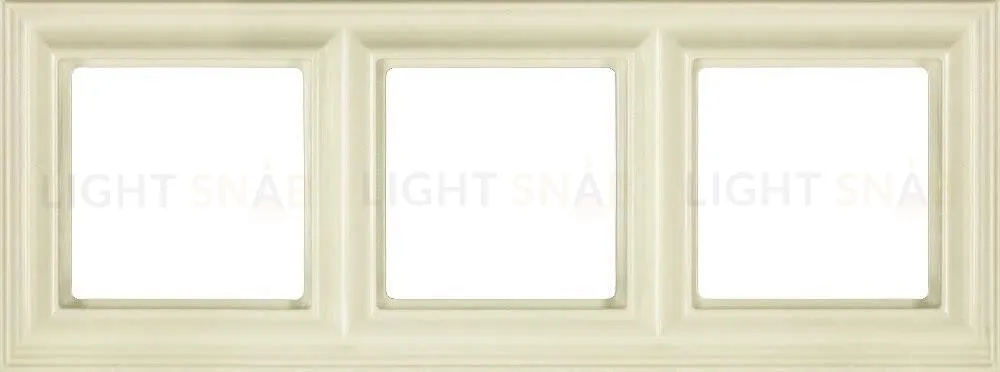 Рамка тройная Jung Eco Profi Deco, слоновая кость EPD483 EPD483